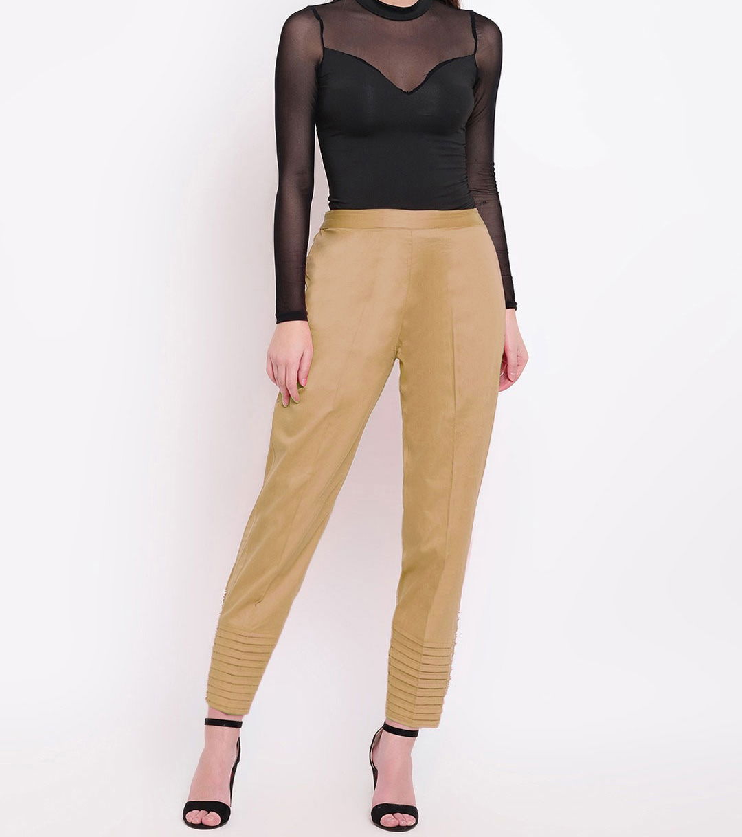 Pintex Western Wear Silk Pants Catalog
